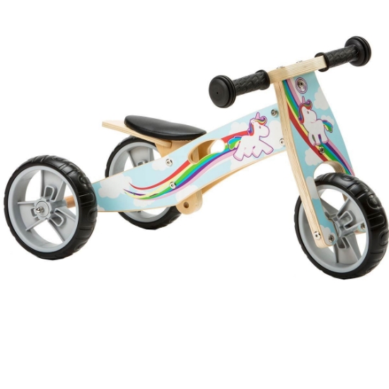 2 in 1 Bike - Unicorn (Tricycle / Balance Bike)