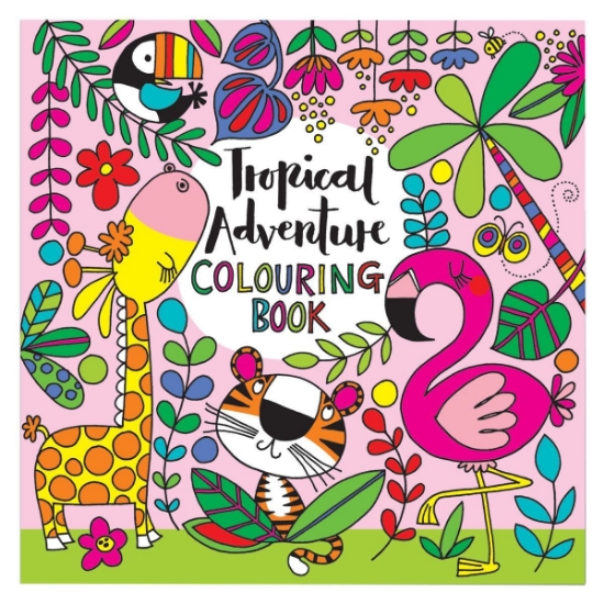 Tropical Adventure Colouring Book