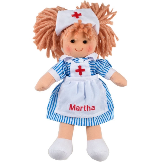 Personalised Nurse Nancy Doll