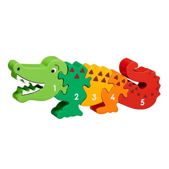 Crocodile 1 - 5 Number Puzzle