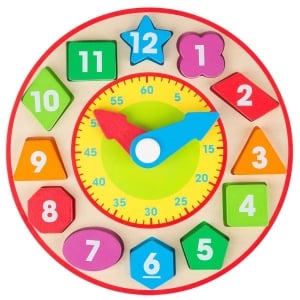 Picture of Wooden Shape Sorting Clock