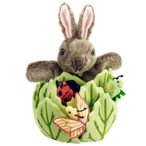Picture of Bunny in a Lettuce