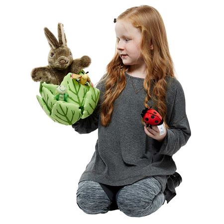 Picture of Bunny in a Lettuce