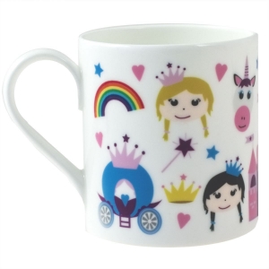 Picture of Personalised China Mug - Princess & Castle
