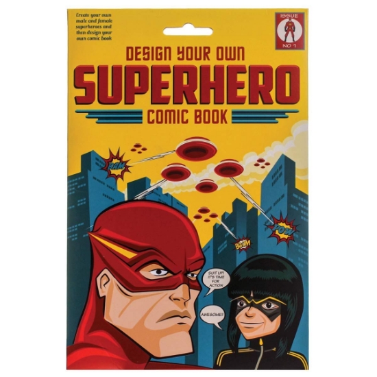 Design Your Own Superhero Comic Book