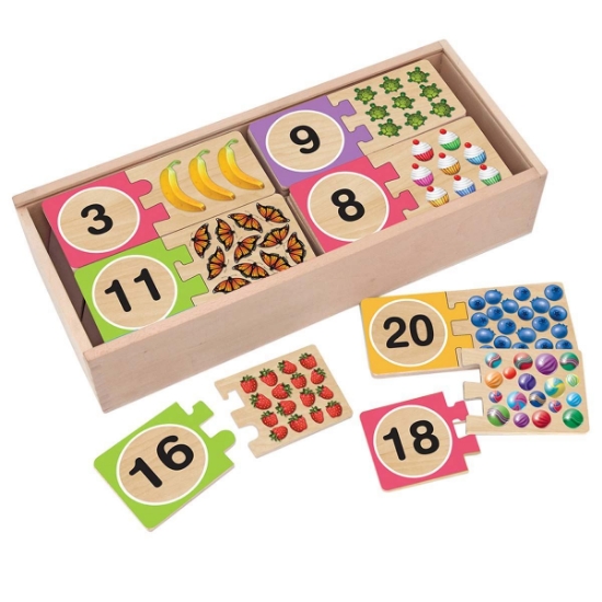 1 - 20 Numbers Puzzles