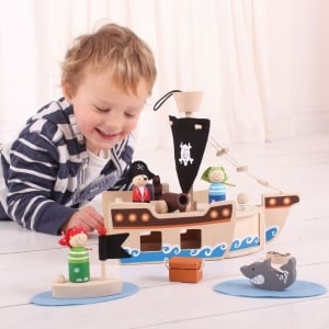 Picture of Mini Pirate Ship Playset