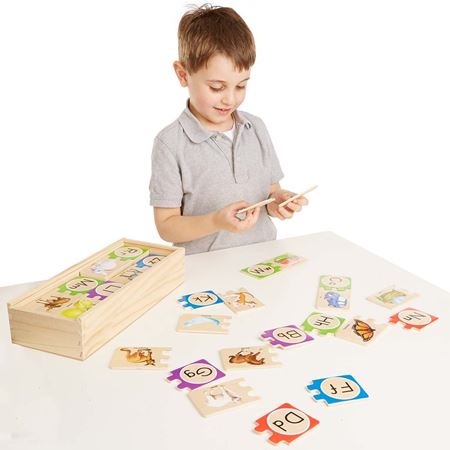 Picture of Wooden Alphabet Puzzles