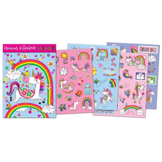 80 Unicorns & Rainbows Stickers