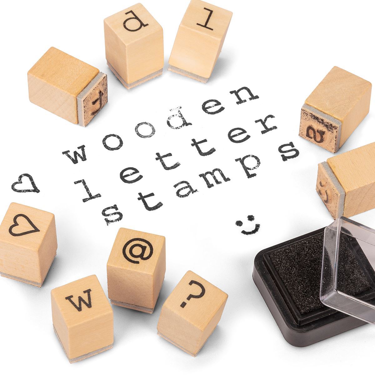 Wooden Letter Stamps | Stamping Sets | Mulberry Bush | Mulberry Bush