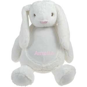 Picture of Personalised Bunny Soft Toy (White)