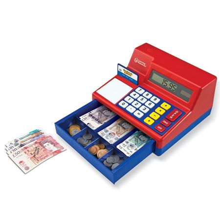 Picture of Cash Register and Calculator