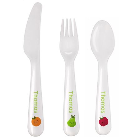 Picture of Personalised Healthy Eating Plastic Cutlery