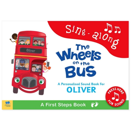 Personalised Wheels on the Bus Sound Book