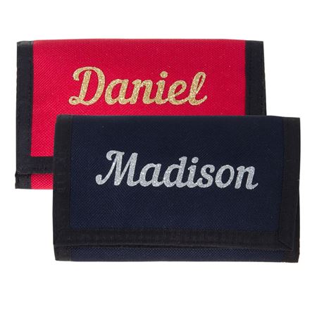 Picture of Personalised Wallet - Glitter Name