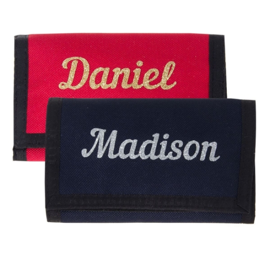 Personalised Wallet - Glitter Name