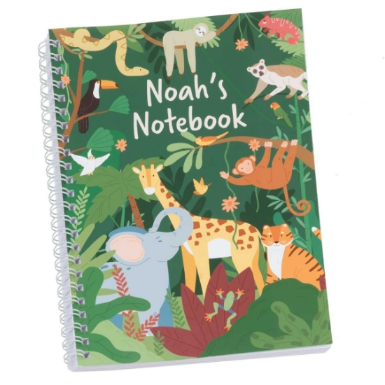 Jungle Personalised Notebook