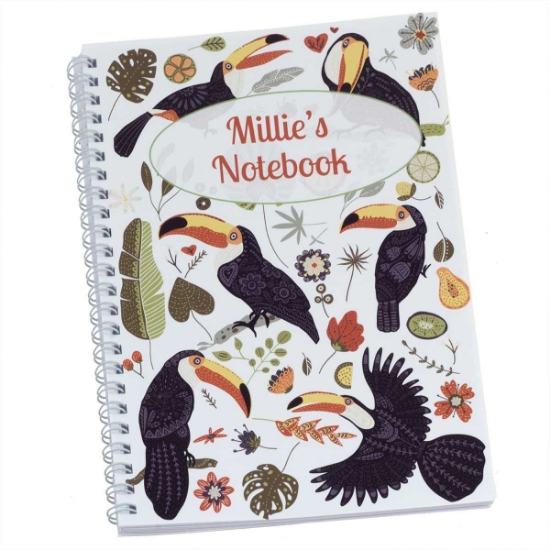 Toucans Personalised Notebook