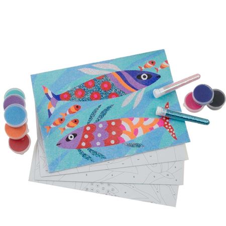 Picture of Rainbow Fish Sand Art