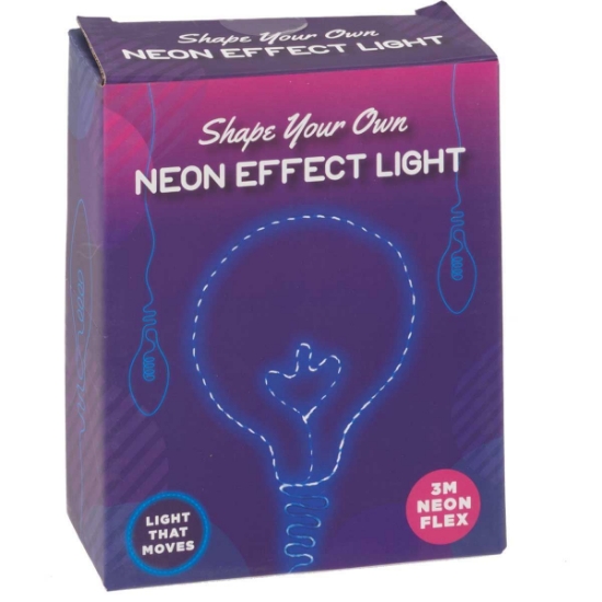 Shape Your Own Neon Effect Light - Blue