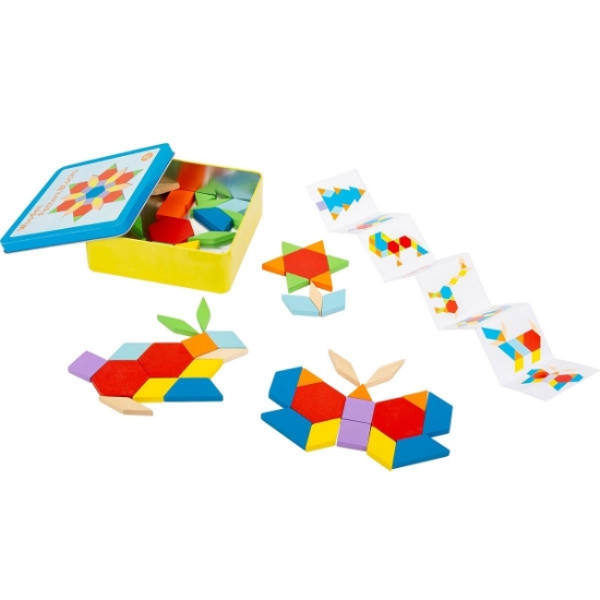 Tangram Wooden Pattern Blocks | Legler | Puzzles