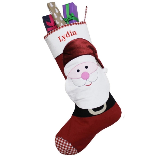 3D Santa Personalised Stocking