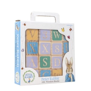 Picture of Peter Rabbit Wooden Alphabet Blocks