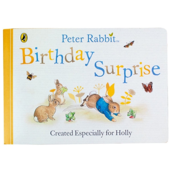 Personalised Peter Rabbit 'Birthday Surprise'