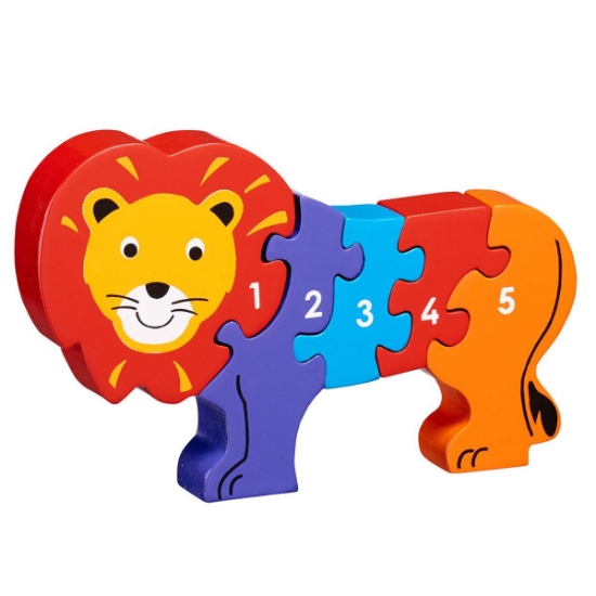 Lion 1-5 jigsaw