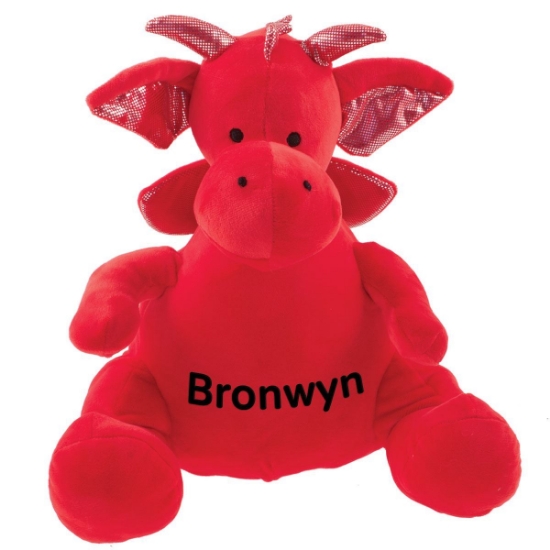 Personalised Dragon Soft Toy