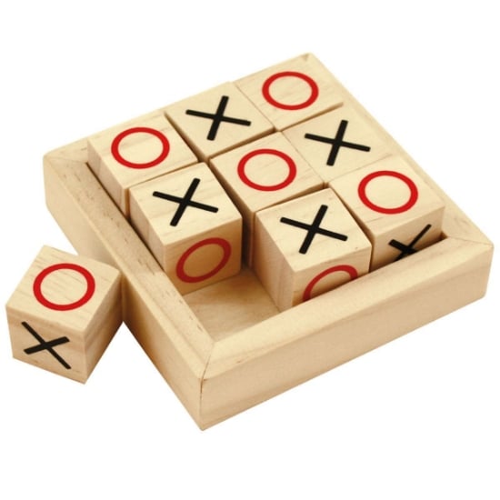Wooden Noughts and Crosses