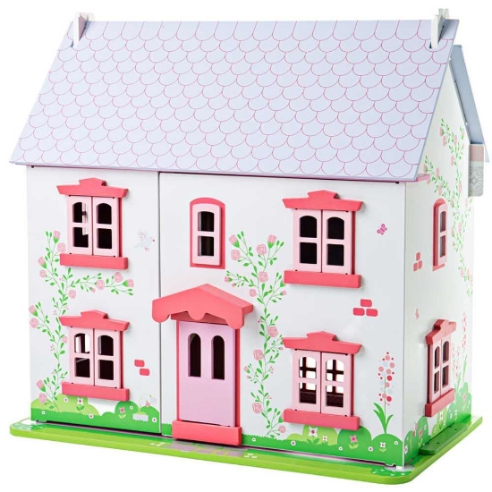Rose Cottage Dolls House Set