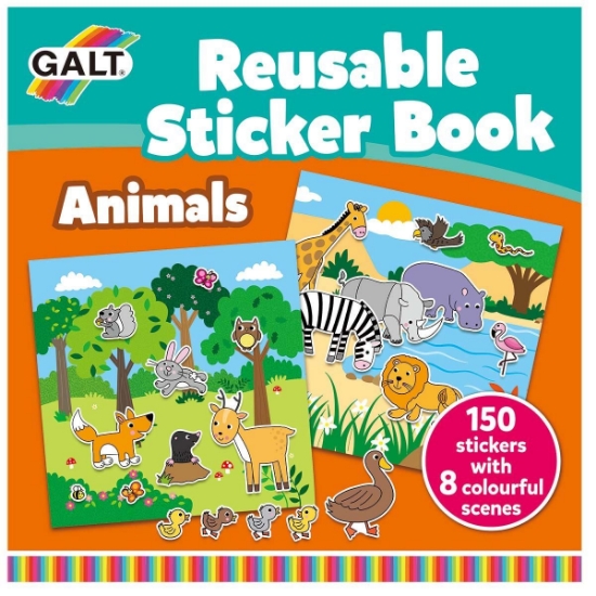 Reusable Sticker Book - Animals