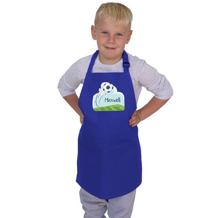 Picture of Football Personalised Apron - Age 3-6