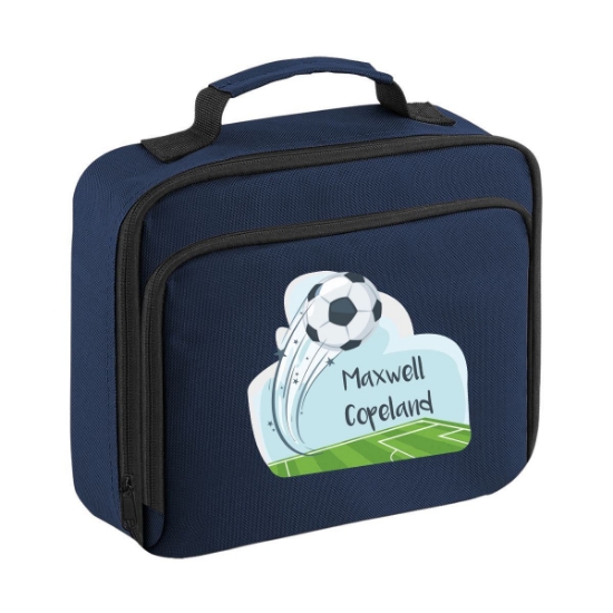 Football Personalised Lunch Bag