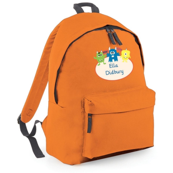 Little Monsters Personalised Backpack