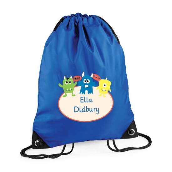 Little Monsters Personalised Swim Bag