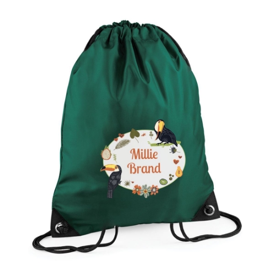 Toucans Personalised Swim Bag
