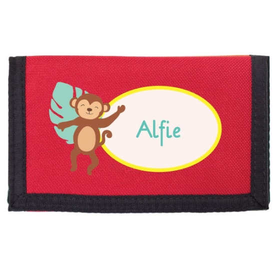 Cheeky Monkey Personalised Wallet
