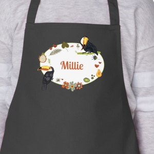 Picture of Toucans Personalised Apron - Age 7-10