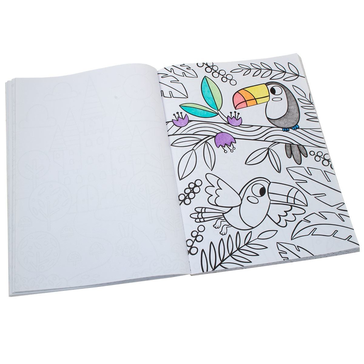 Galt Toys Bumper Colouring Book - Malbuch Für Kinder Ab 3 Jahren, 80 Seiten, A4 Format