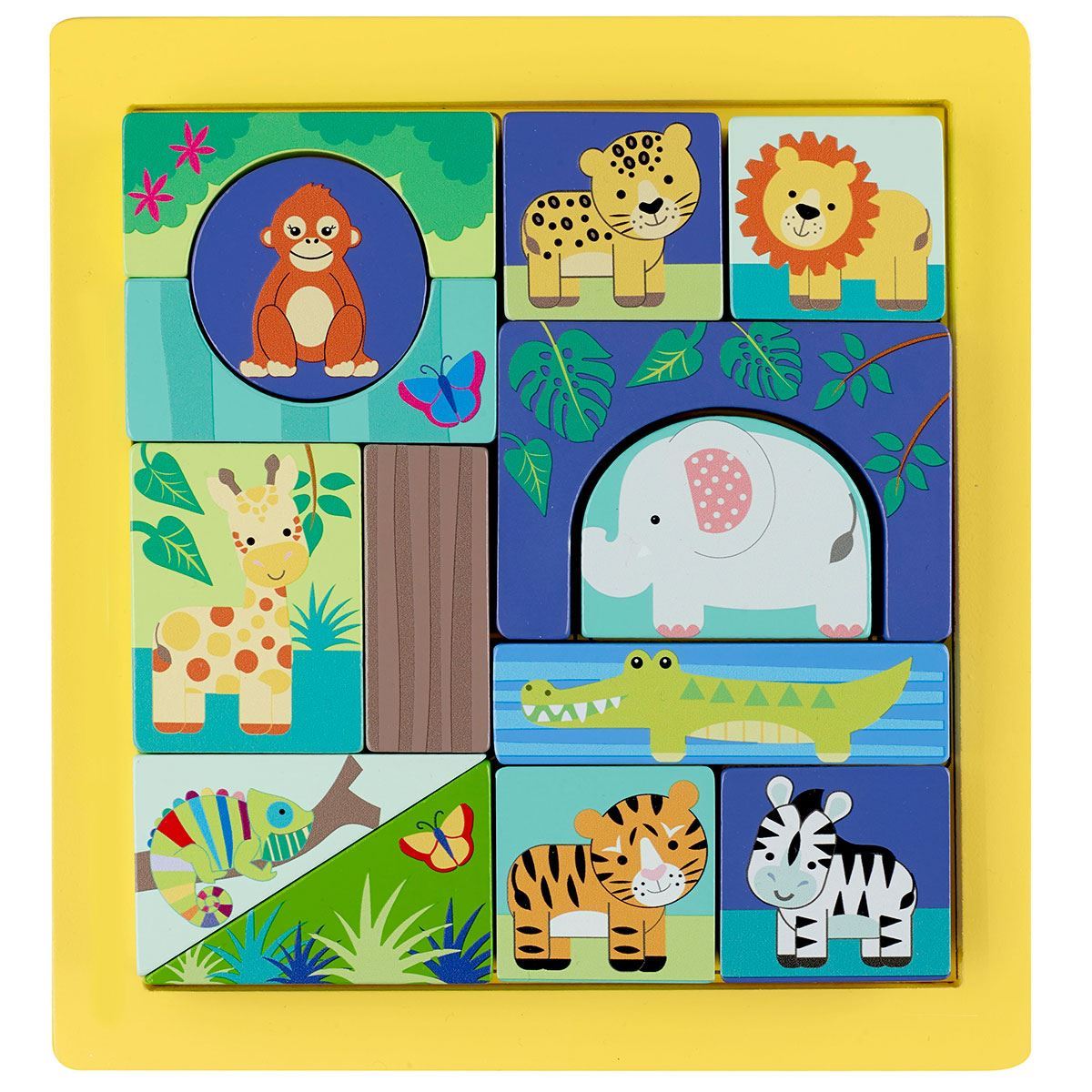 Jungle Animals Block Puzzle - Cubes & Blocks