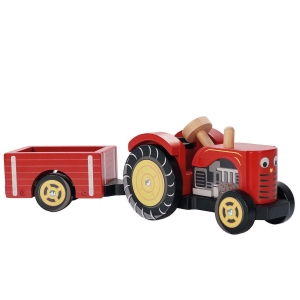 Picture of Red Wooden Tractor