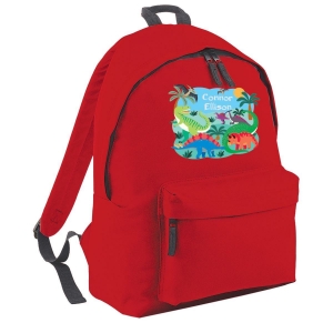 Picture of Dinosaurs Personalised Backpack
