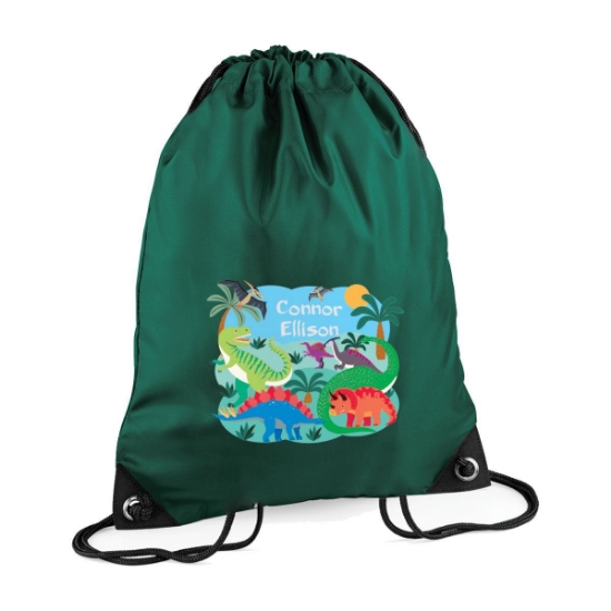 Dinosaurs Personalised Swim Bag