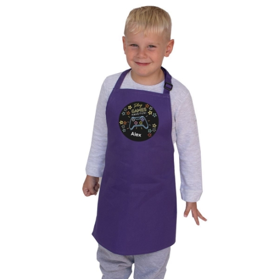Gaming Personalised Apron - Age 3-6