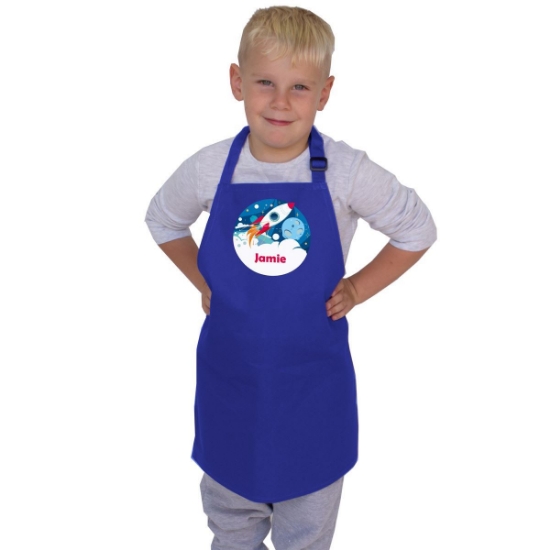 Space Adventure Personalised Apron - Age 3-6