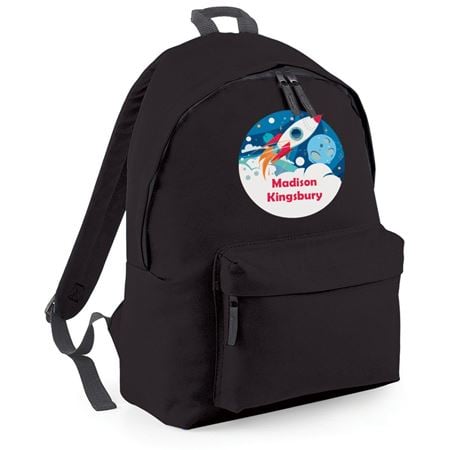 Picture of Space Adventure Personalised Backpack