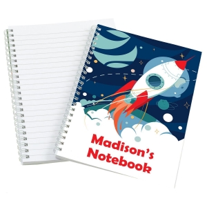 Picture of Space Adventure Personalised Notebook