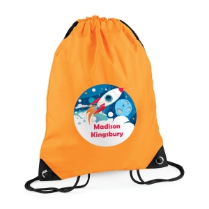 Picture of Space Adventure Personalised Swim Bag